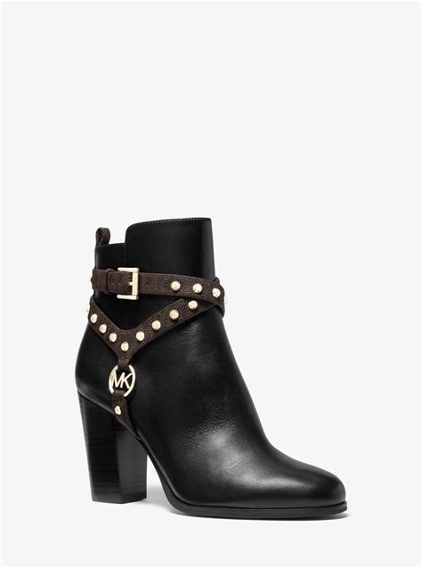 michael kors ankle boots womens|michael kors adjustable buckle boots.